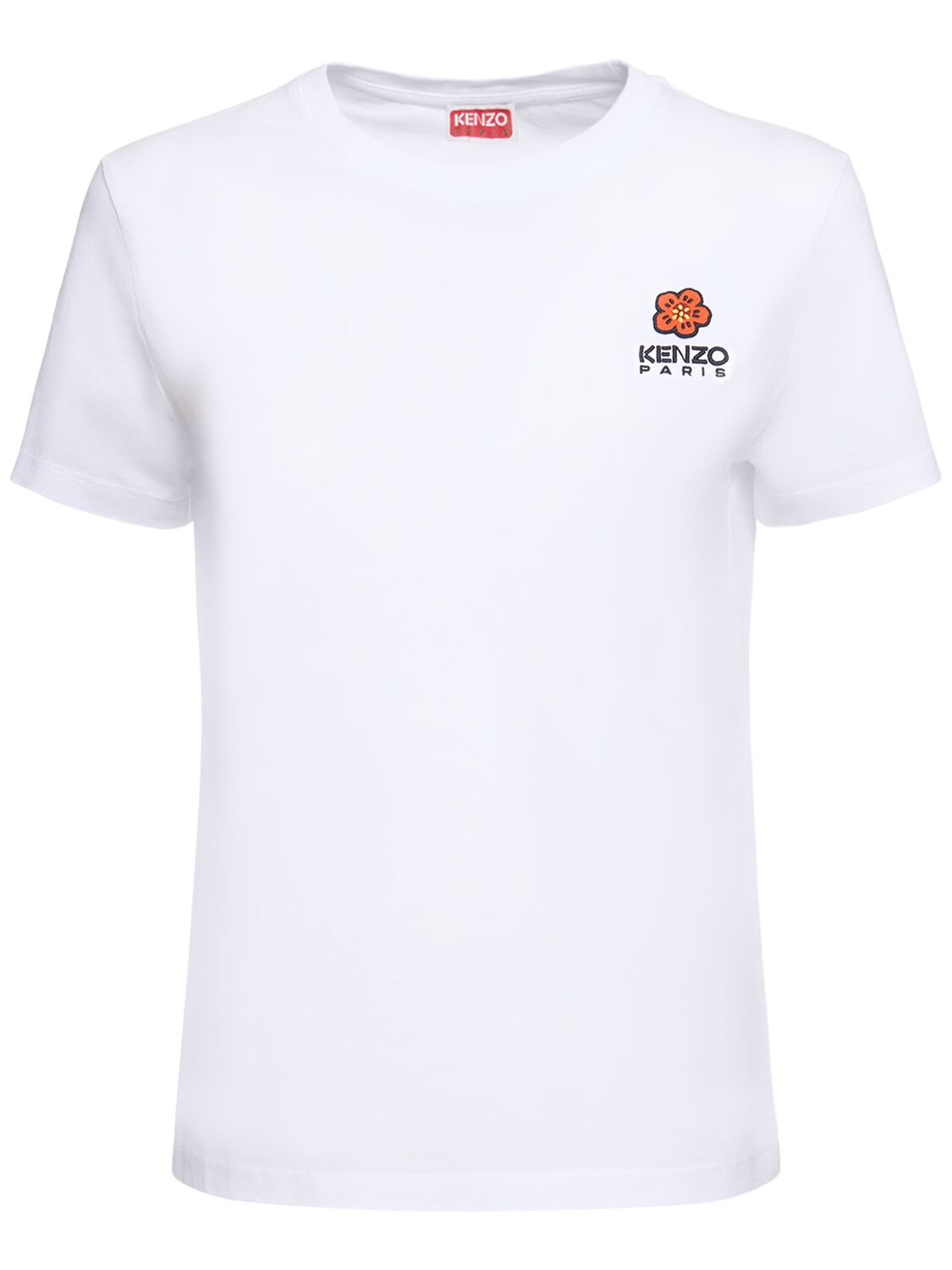 T-shirt Boke Crest In Cotone - KENZO PARIS - Modalova