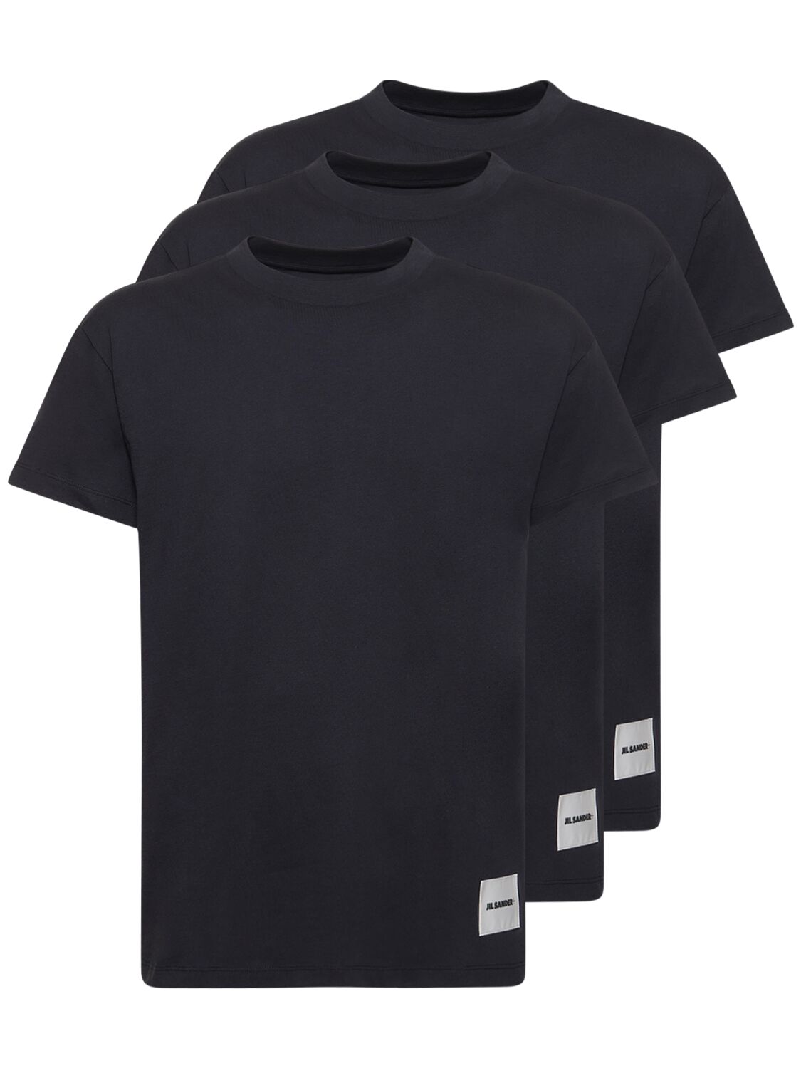 Set Di 3 T-shirt Plus In Cotone - JIL SANDER - Modalova