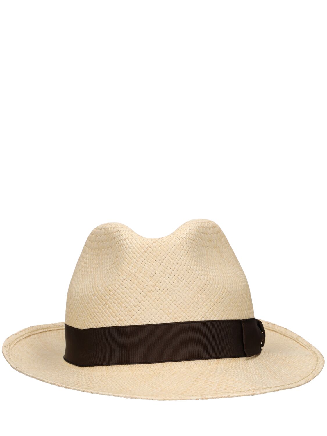 Cappello Panama Federico In Paglia 6cm - BORSALINO - Modalova