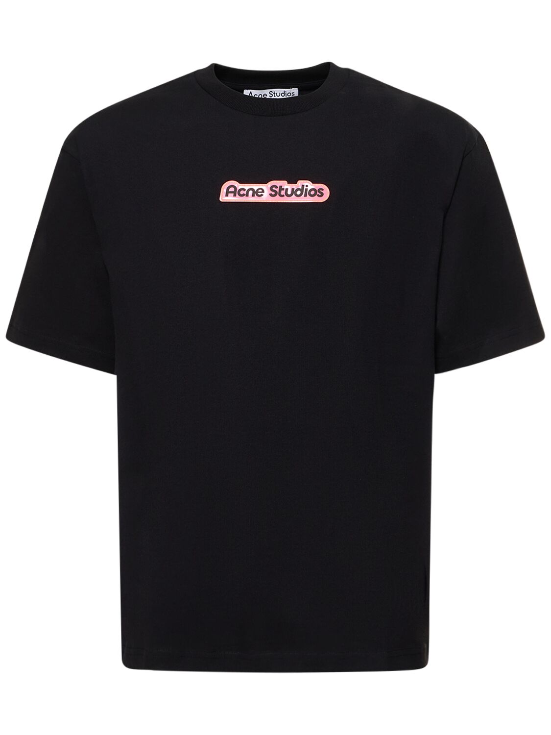 T-shirt Sci Extorr In Cotone Con Logo - ACNE STUDIOS - Modalova