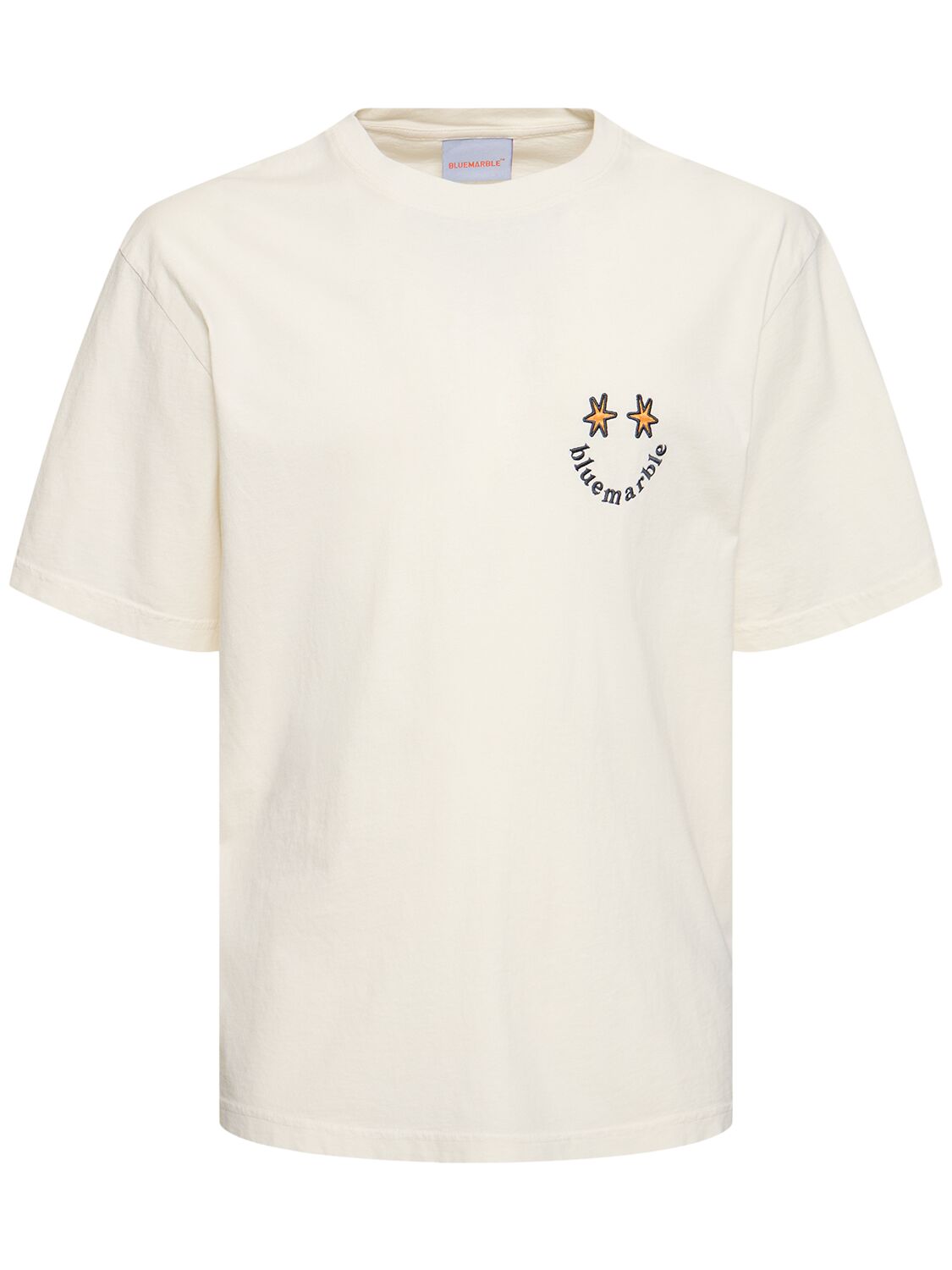 T-shirt In Jersey Di Cotone Con Stampa - BLUEMARBLE - Modalova