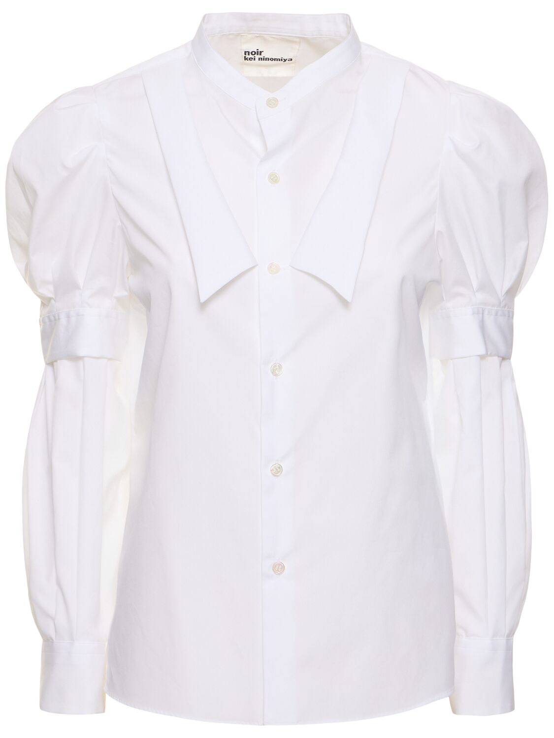 Broad Double Collar Cotton Shirt - NOIR KEI NINOMIYA - Modalova