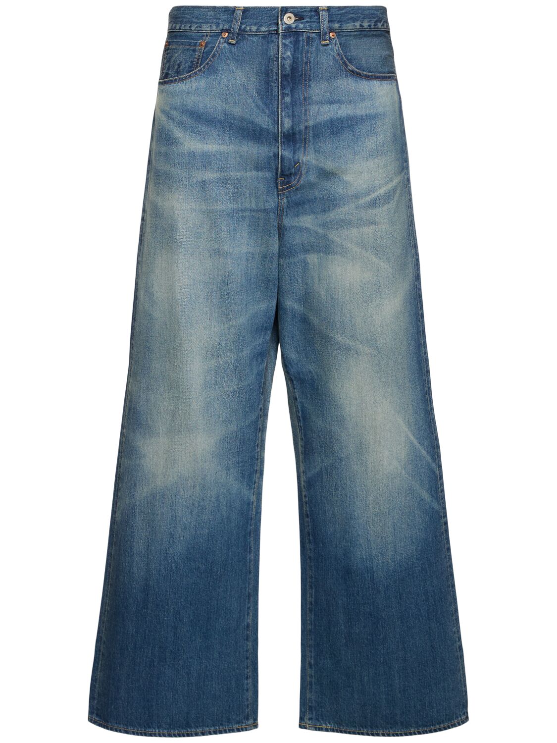 Jeans In Denim Di Cotone - JUNYA WATANABE - Modalova