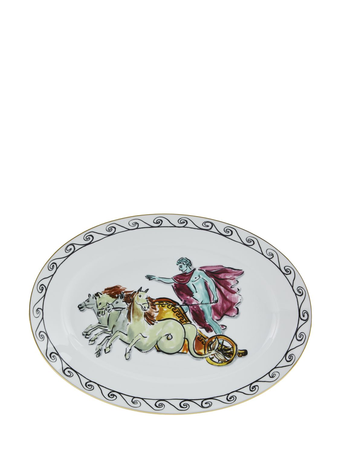 Piatto Nettuno In Porcellana 34cm - GINORI 1735 - Modalova