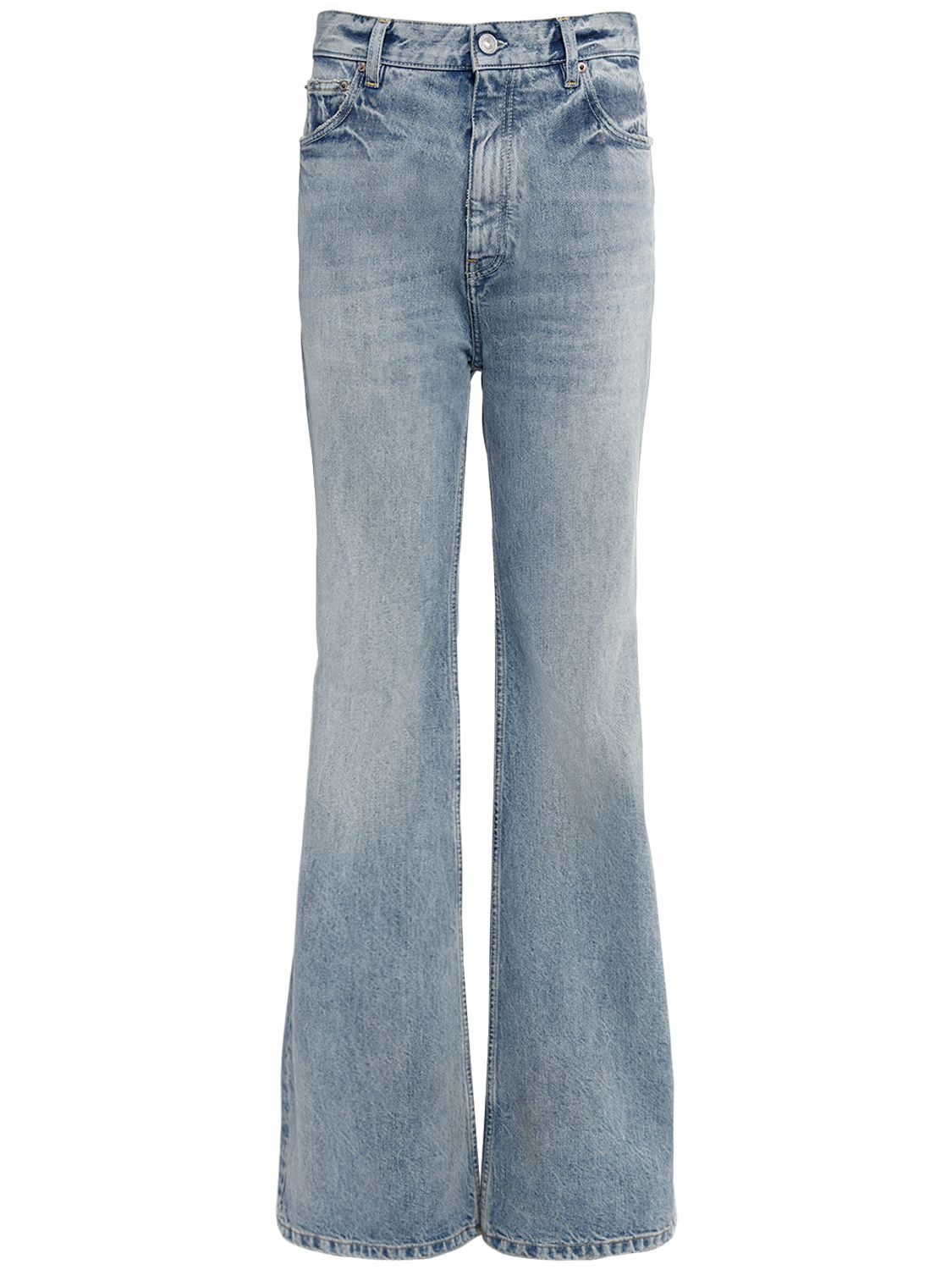 Jeans In Denim Di Cotone - BALENCIAGA - Modalova