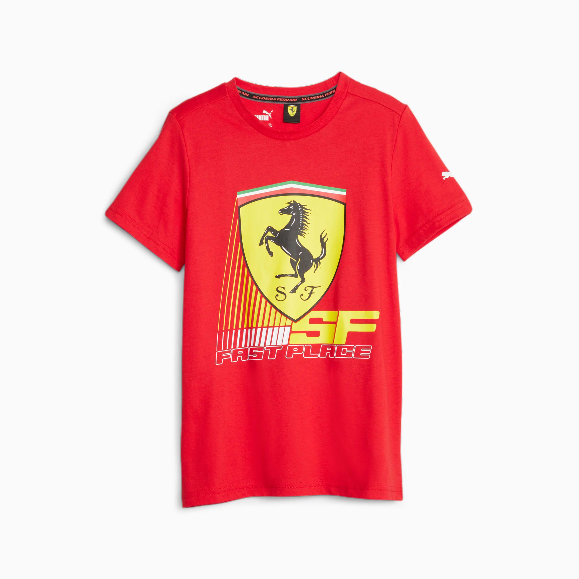 T-Shirt Scuderia Ferrari Motorsport da ragazzi, /Altro - PUMA - Modalova