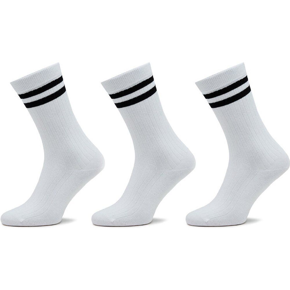 Set di 3 paia di calzini lunghi unisex - Rip Cr 3P PLU30024 White 800 - Pepe Jeans - Modalova