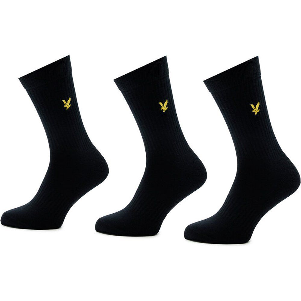 Set di 3 paia di calzini lunghi da uomo - Hamilton LS-SPRT-SK-502-2223 Black 5074 - Lyle & Scott - Modalova