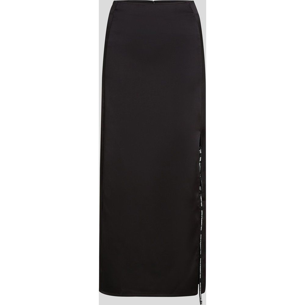 Satin Maxi Skirt, Woman, , Size: L - Karl Lagerfeld - Modalova