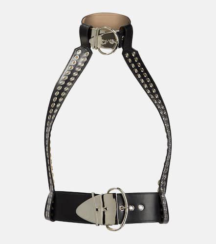 Cintura harness in pelle con borchie - Rabanne - Modalova
