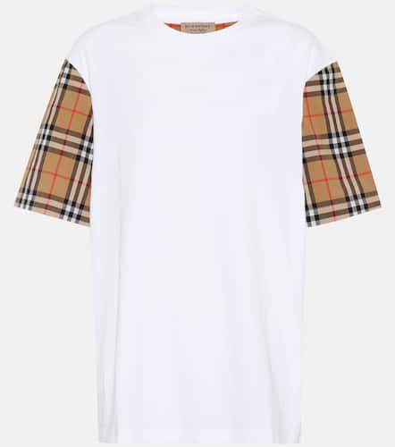 T-shirt in cotone Vintage Check - Burberry - Modalova