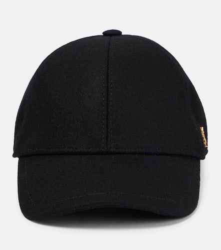 Cappello da baseball in misto lana - Saint Laurent - Modalova