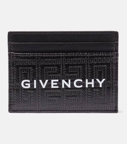 Portacarte 4G in pelle e canvas - Givenchy - Modalova