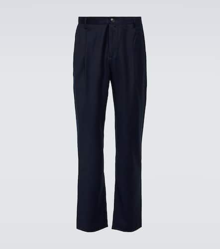 Pantaloni regular in flanella di lana - Sunspel - Modalova