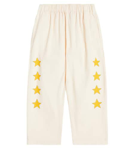 Pantaloni Stars in twill di cotone con stampa - Tinycottons - Modalova