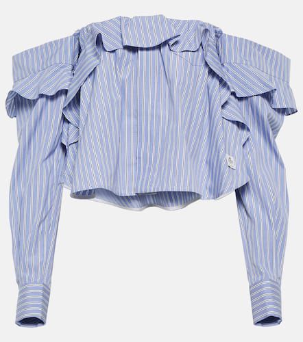 X Thomas Mason - Camicia in cotone a righe - Sacai - Modalova
