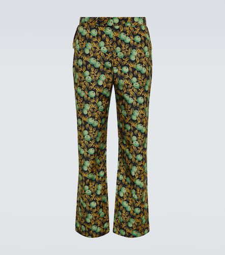 Pantaloni Gooseberry in cotone e seta con stampa - Bode - Modalova