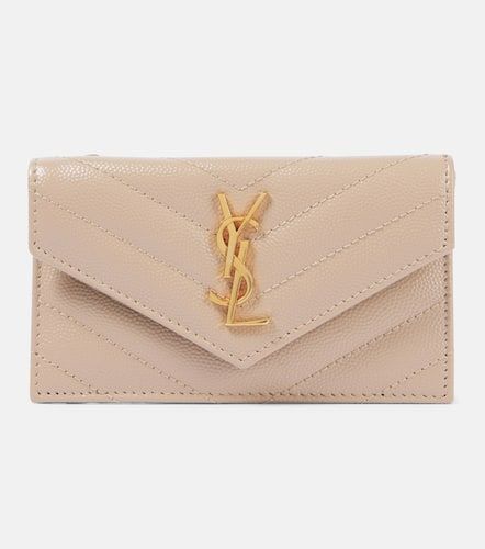 Cassandre leather wallet - Saint Laurent - Modalova