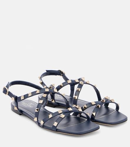 Sandali Rockstud in pelle - Valentino Garavani - Modalova