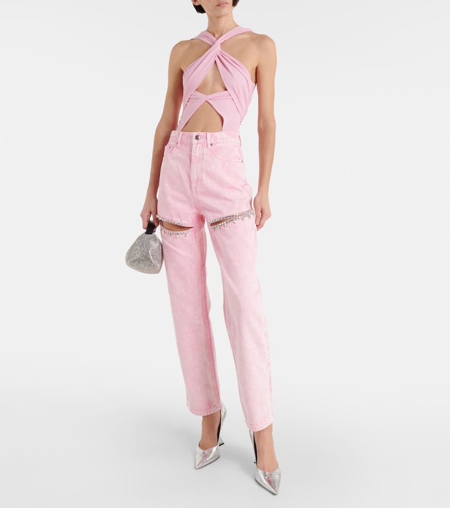 Area Jeans regular con cut-out - Area - Modalova