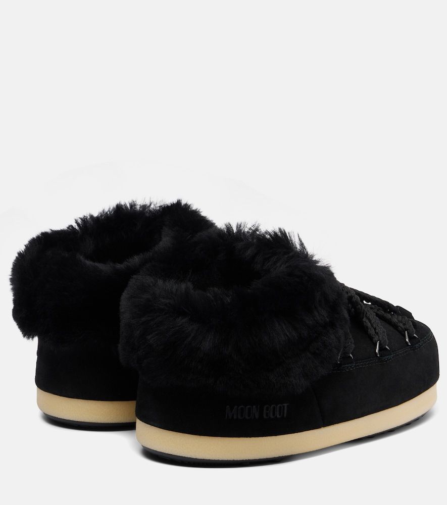 Mules Evx in suede con shearling - Moon Boot - Modalova