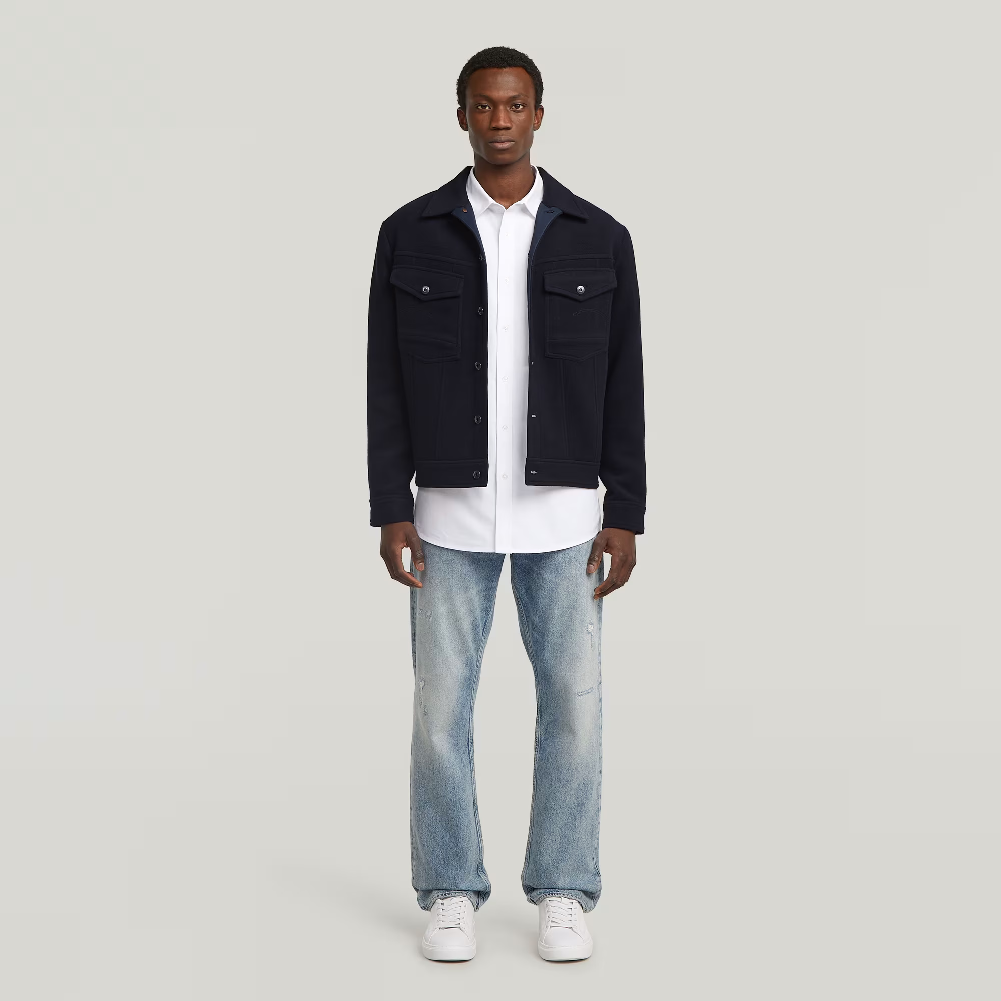 Wool Trucker Jacket - Men - G-Star RAW - Modalova