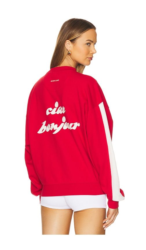 Ciao Bonjour Sweatshirt in . Size M, S, XL, XS - Araminta James - Modalova