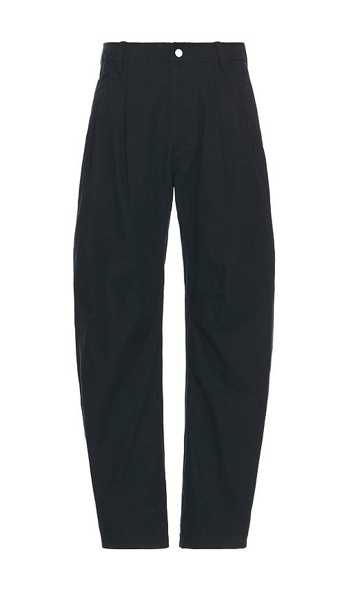 Curved Two Tuck Pants in . Size M, S - After Pray - Modalova
