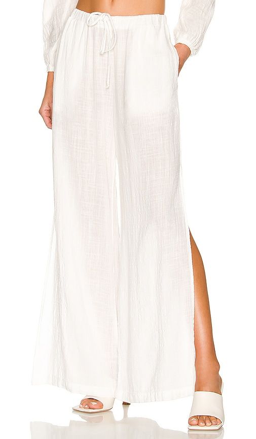 Side Slit Beach Pant in . Size M - Bella Dahl - Modalova