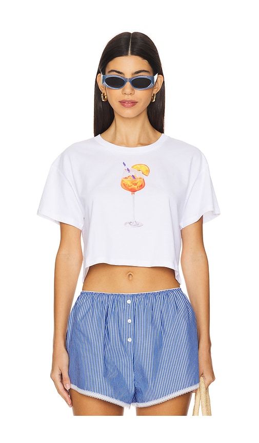 Aperol Spritz Watercolor Crop Top in . Size XS - Polychrome Goods - Modalova