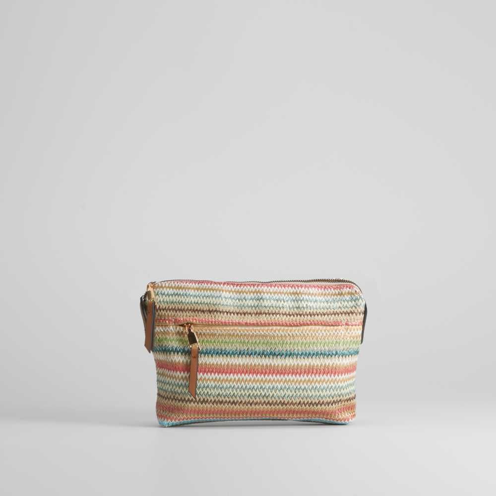 Bandolera rectangular rafia PICCOLA PIU - Color: - PiccoIa Piu - Modalova