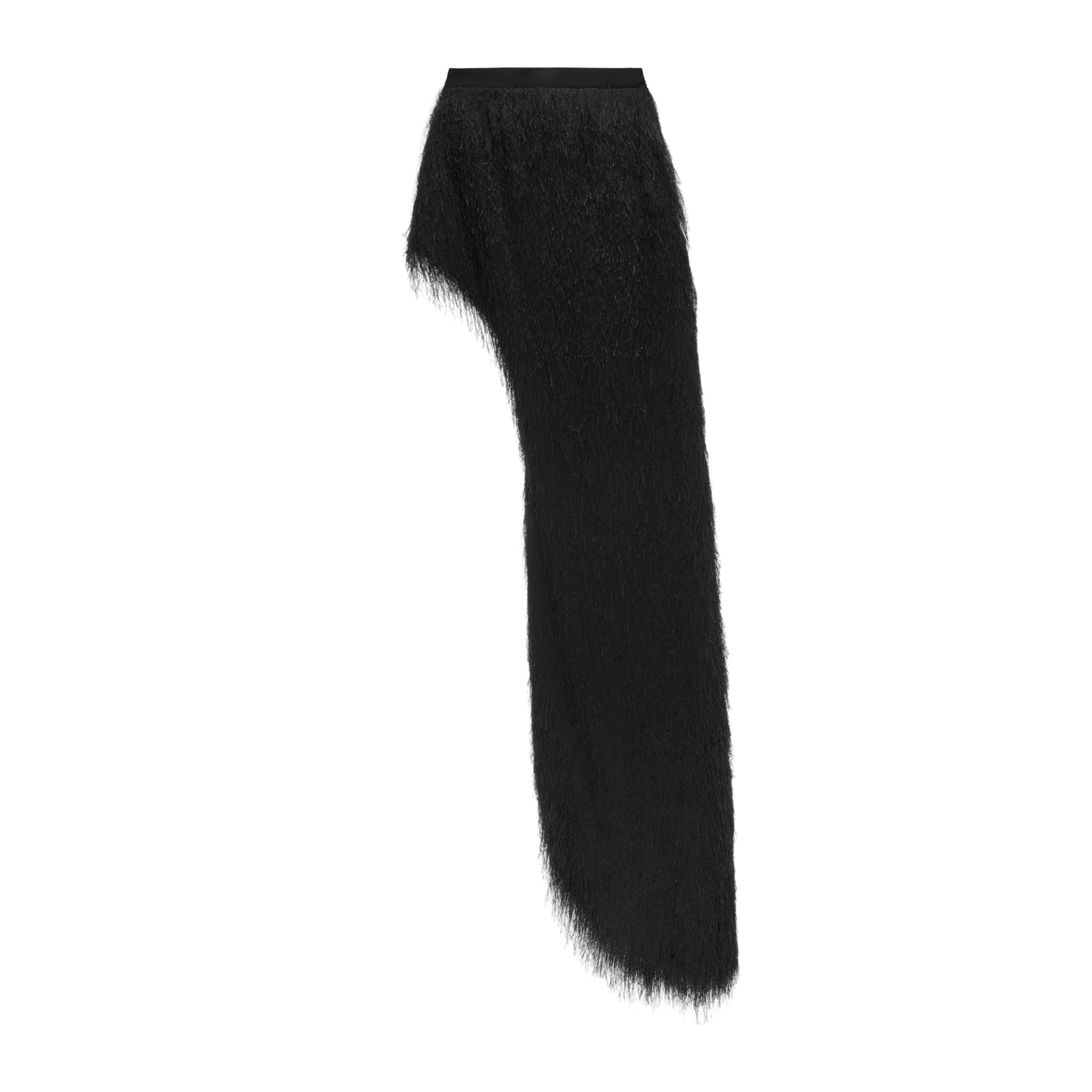 Skirt With Side Cutout And Fringes - XL - Skirts - YAVORSKA - Modalova