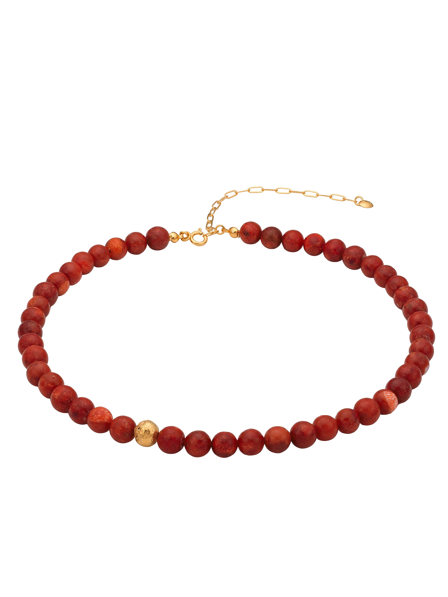 Coral Fireball Necklace | Women's Necklaces - Eva Remenyi - Modalova