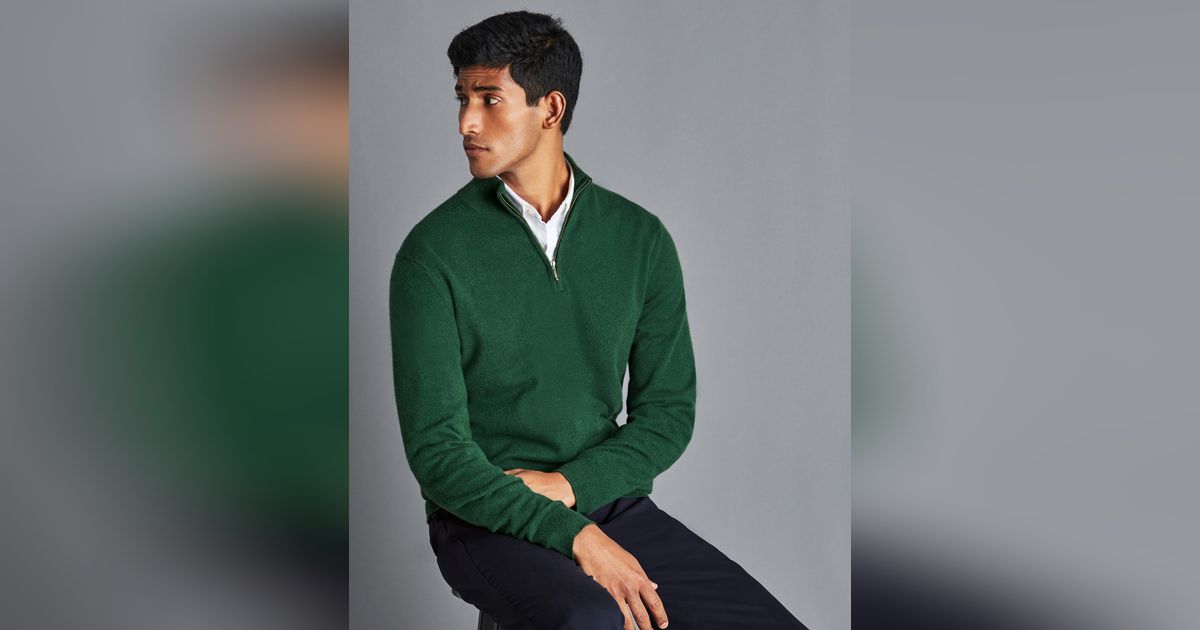 Charles tyrwhitt cashmere clearance jumper