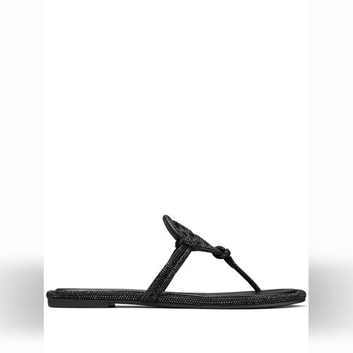 Matte black 2024 tory burch sandals