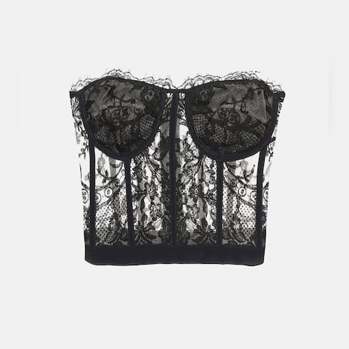 Top ALEXANDER MCQUEEN Black for Women