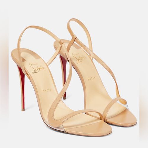 Beige louboutins sales