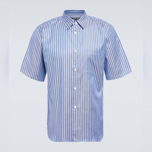 comme des garçons striped shirt