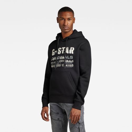 Sudadera G-Star Raw Felt Gris para Hombre