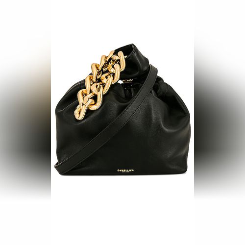 DeMellier London Santa Monica Chain Bag in Black