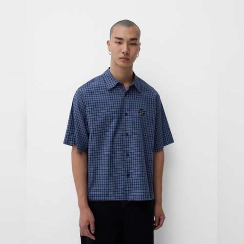 Camisas estampadas hombre bershka 2025